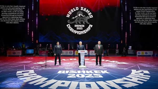 Кыргызстан в тройке лидеров мирового самбо